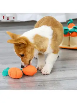Тянущие Редиску Домашние животные Нюхают Плюшевые игрушки Потребляют Физическую силу Игрушки для собак, Обучающие игры, Интерактивные принадлежности