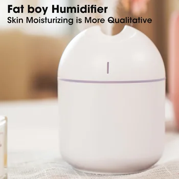 Ультразвуковой распылитель Fat Boy, Мини-Увлажнитель воздуха, Очиститель воздуха, Автомобильный USB-диффузор с ароматическими эфирными маслами, Бытовая техника