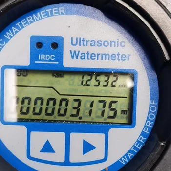 Ультразвуковой Расходомер жидкости ASW-1 Modbus RS485 Малого Диаметра DN15-40mm с Резьбовым Соединением из Медной Трубы Smart Watermeter