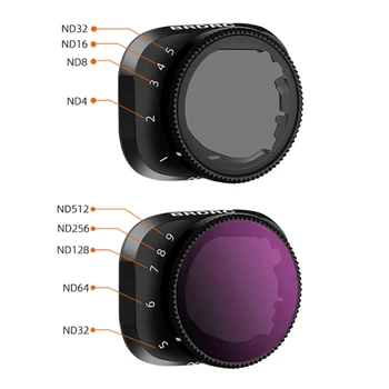 Фильтр объектива для камеры Mini 3 Pro/Mini 3 VND с переменной нейтральной Плотностью ND2-5 Стоп 5-9 Стоп Фильтры Аксессуары Для Дронов