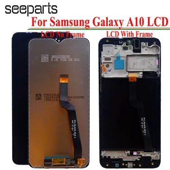 Хорошо Протестирован Для Samsung Galaxy A10 ЖК-дисплей с Сенсорным экраном Дигитайзер В Сборе SM A105F A105F/DS Замена ЖК-экрана