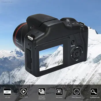 Цифровая камера HD 1080P Видео Профессиональная видеокамера Ручной 16-кратный цифровой зум De Видеокамеры Бесплатная доставка Дропшиппинг