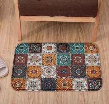 Чешский дверной коврик, впитывающий ковер для ванны, нескользящий коврик для ног, коврик для душевой, коврик с эффектом памяти